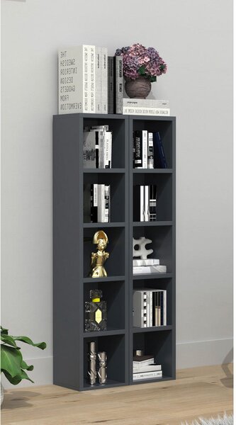 REGAL ZA CD-JE 40/94/17 cm antracit