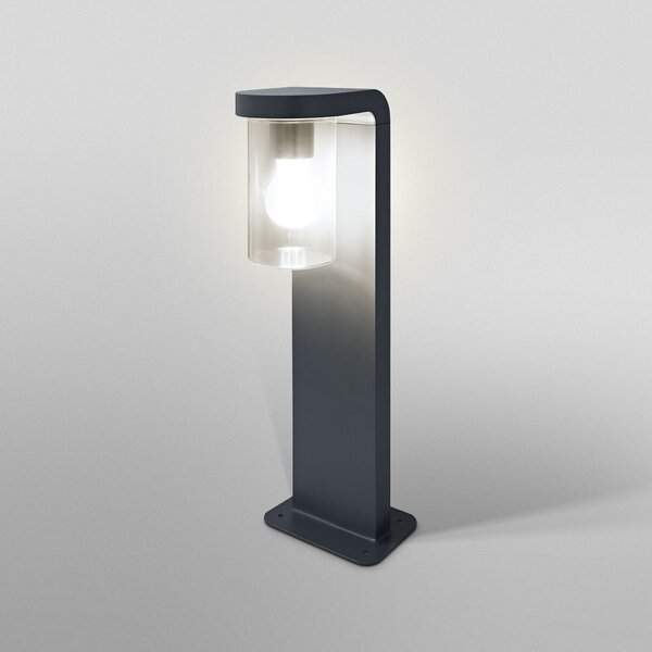OSRAM ulična svetilka ENDURA CLASSIC CASCADE 50 cm temno siva/prozorna, zatemnjen, Siva, Aluminij, Sodobni