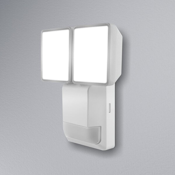 OSRAM LED senzor zunanji stenski reflektor ENDURA PRO, bel, IP55, Bela, Plastika