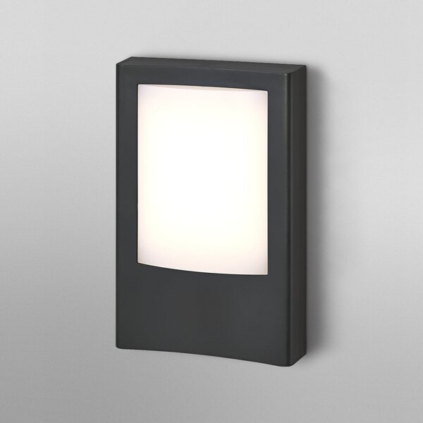OSRAM LED zunanja stenska svetilka ENDURA STYLE ENTRANCE, grafit, IP44, Siva, Aluminij, Sodobni