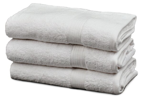 Brisača SOFT 70x125 cm bela, 100% bombaž