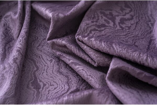 Zatemnitvena zavesa DUNES VELVET 140x250 cm, vijolična Za obesiti: Trak za nabiranje