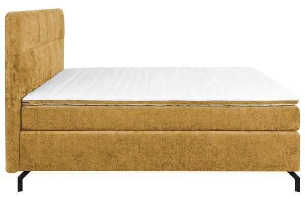 BOXSPRING POSTELJA 160 cm x 200 cm , tekstil barve karija