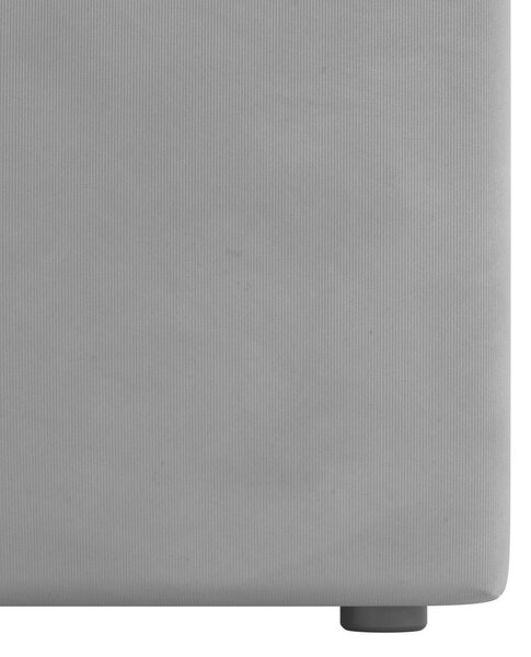 BOXSPRING POSTELJA 120 cm x 200 cm , les, kovina, umetna masa, tekstil svetlo siva