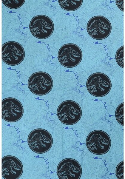 Bombažna svetleča posteljnina JURASSIC WORLD, modra Dimenzije posteljnine: 70 x 90 cm | 140 x 200 cm