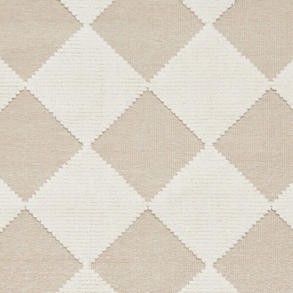 Belo-bež pralna preproga 160x230 cm Lyna Beige&White – Think Rugs