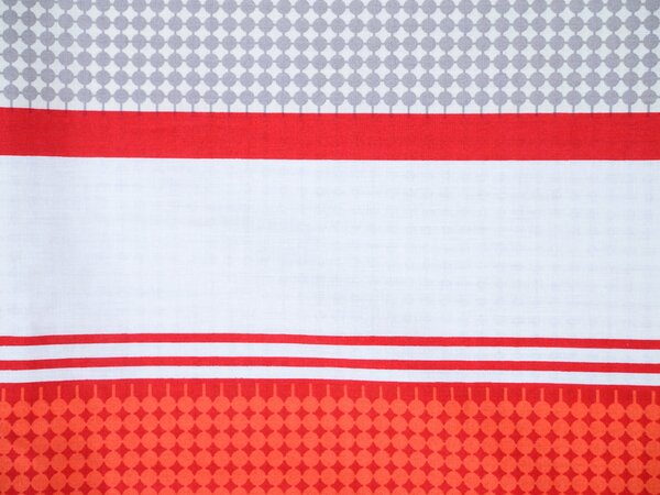 Posteljnina iz renforcé bombaža TABITA rdeča Dimenzije posteljnine: 2 kom 80 x 80 cm | 200 x 200 cm