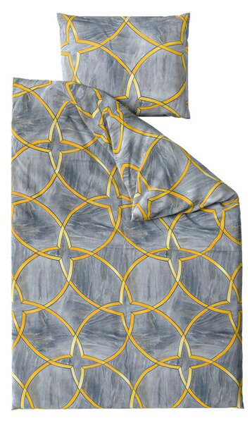 Posteljnina iz mikrovlaken RYNETH siva Dimenzije posteljnine: 70 x 80 cm | 140 x 200 cm