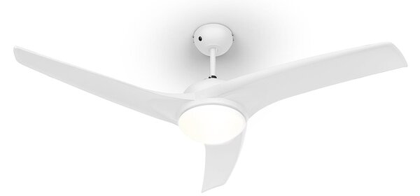 Klarstein FIGO, BELA, STROPNI VENTILATOR, 52", 55 W, STROPNA SVETILKA, 2 X 42 W, DALJINSKI UPRAVLJALEC