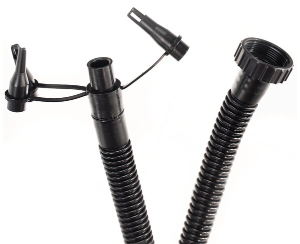 KONDELA Napihljiva masažna kad sivo/bela, 2 - 4 os., 600 l, KAMINO NEW TIP 3