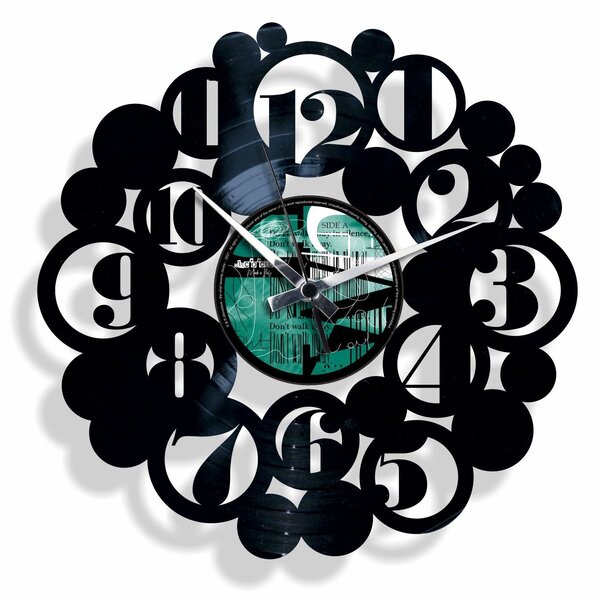 Stenska ura Disc'o'clock Bodoni Bubbles