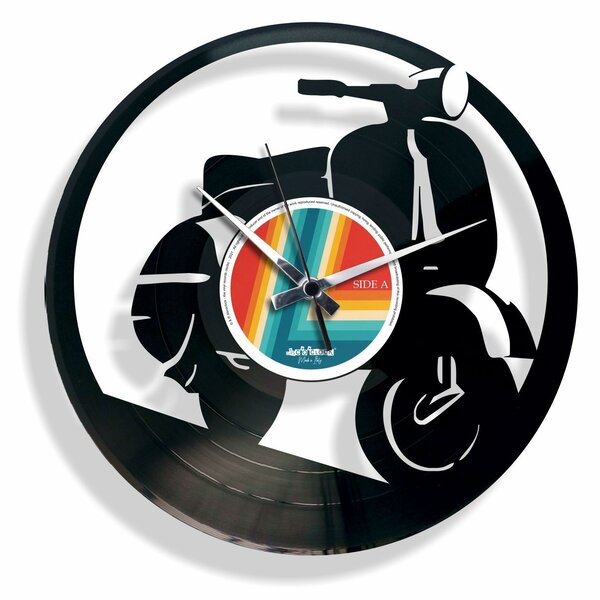 Stenska ura Disc'o'clock Vespa