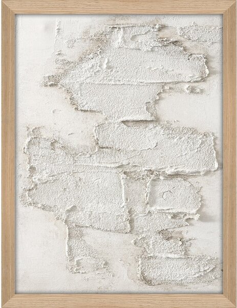 Ročno naslikana slika 32,5x42,5 cm White rock – Malerifabrikken