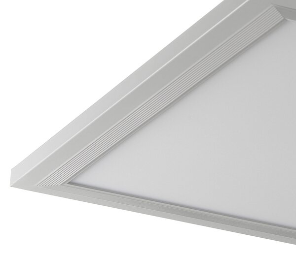 Briloner Piatto LED plošča, senzor, 119,5 x 29,5 cm, Bela, Hodnik, Kovina, Sodobni