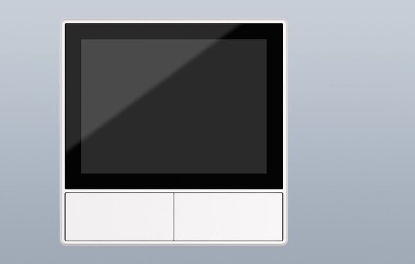 Stensko WiFi stikalo in termostat LCD touch belo eWeLink Alexa Google Assistant