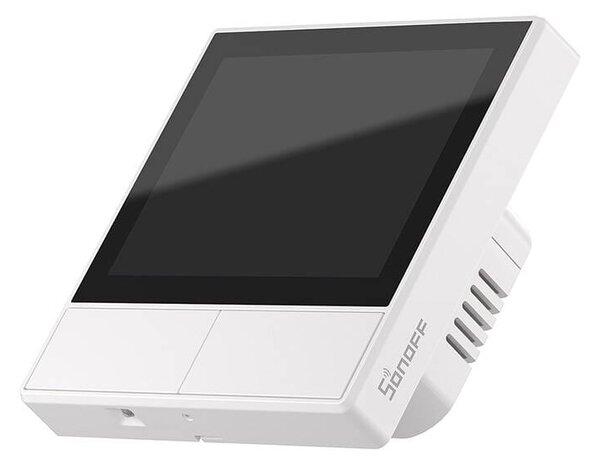 Stensko WiFi stikalo in termostat LCD touch belo eWeLink Alexa Google Assistant