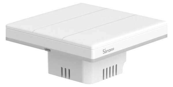 Pametno LED RGB WiFi stensko stikalo touch TX T5 eWeLink 3-kanalno
