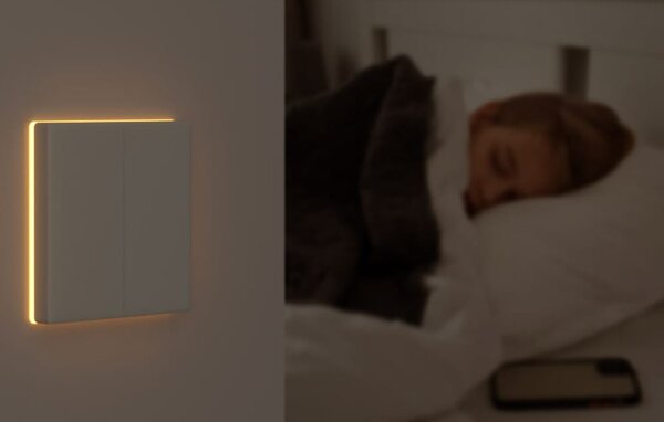 Pametno LED RGB WiFi stensko stikalo touch TX T5 eWeLink 3-kanalno