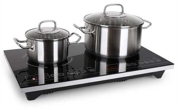 Klarstein VariCook XL dvojna indukcijska plošča, 3100 W, časovnik, 240°C, upravljanje na dotik
