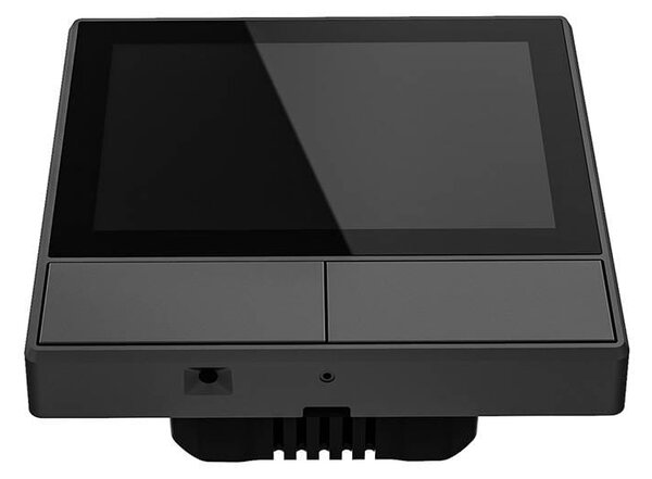 Stensko WiFi stikalo in termostat LCD touch črno eWeLink Alexa Google Assistant