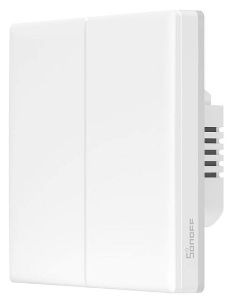 Pametno LED RGB WiFi stensko stikalo touch TX T5 eWeLink 2-kanalno