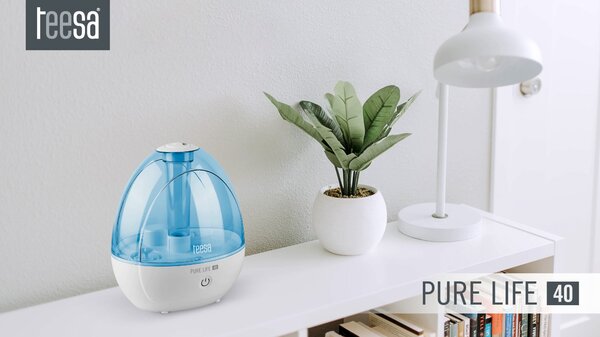 Ultrazvočni vlažilec zraka LED difuzor 1800ml PURE LIFE 40