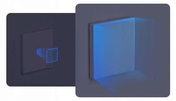 Pametno LED RGB WiFi stensko stikalo touch TX T5 eWeLink 2-kanalno