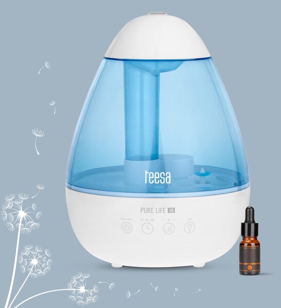 Ultrazvočni vlažilec zraka LED RGB difuzor 2200ml PURE LIFE 50
