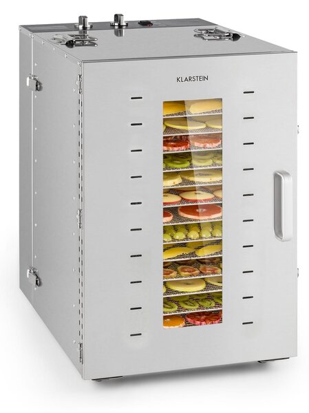 Klarstein Master Jerky 16 sušilec 1500W 40-90 °C 15-urni časovnik iz nerjavečega jekla