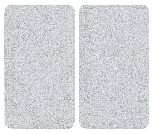 Zaščitne plošče za štedilnik iz kaljenega stekla 2 ks 52x30 cm Transparent – Allstar