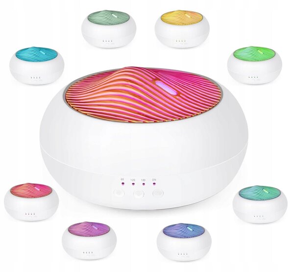 3v1 LED RGB difuzor vlažilec zraka in izparjevalnik eteričnih olj 70ml USB