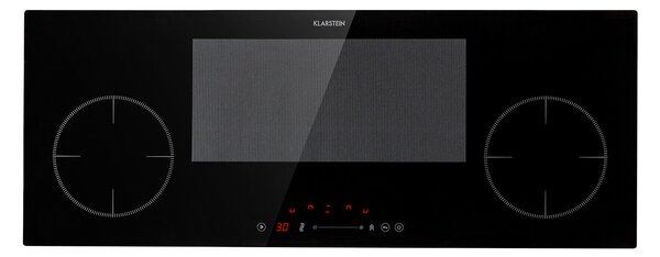 Klarstein Delicatessa 90 Slim, vgradna kuhalna plošča, indukcija, 4 cone, 7000 W, samostojna