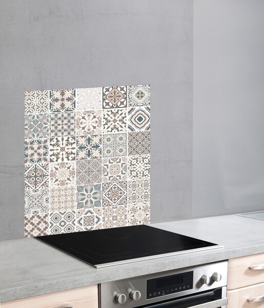 Steklena zaščitna plošča za štedilnik Wenko Splashback Tile Glass
