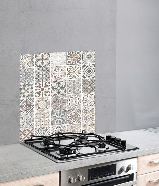 Steklena zaščitna plošča za štedilnik Wenko Splashback Tile Glass