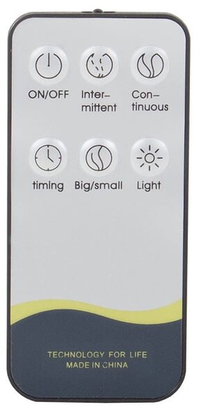 LED RGB vlažilec zraka difuzor 300ml izparjevalnik + daljinec temno rjav