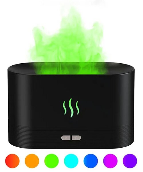 LED RGB difuzor vlažilec zraka in izparjevalnik eteričnih olj 180ml