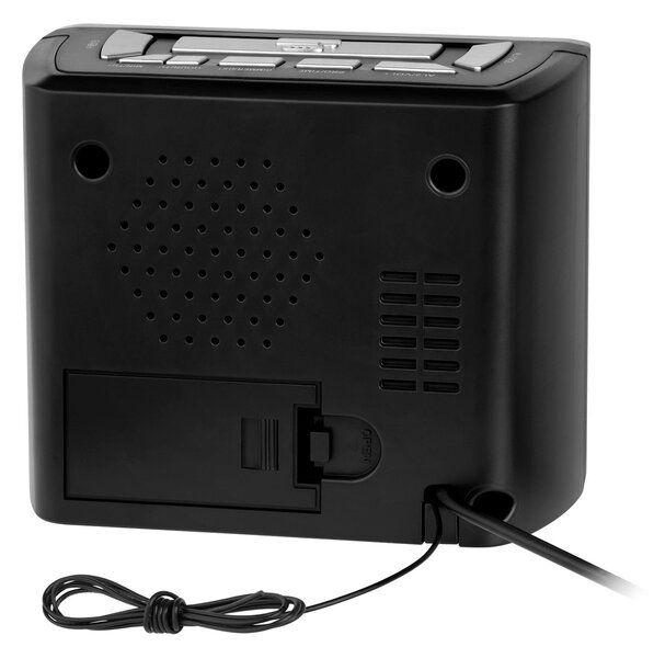 Moderna LED elektronska FM radio budilka