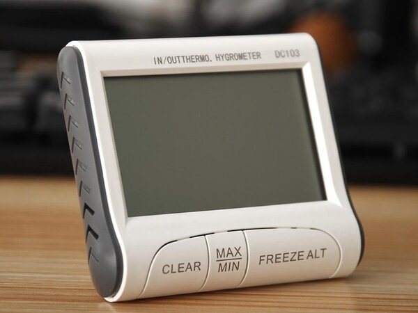 LCD brezžična vremenska postaja zunanja + senzor