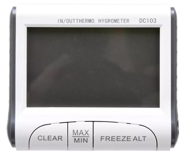 LCD brezžična vremenska postaja zunanja + senzor