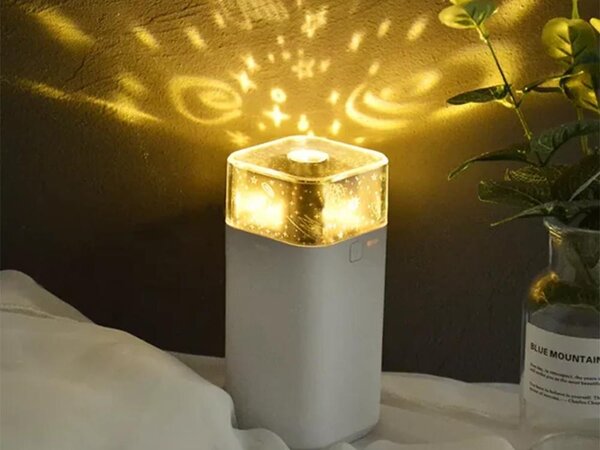 LED RGB aroma difuzor vlažilec zraka in zvezdni projektor