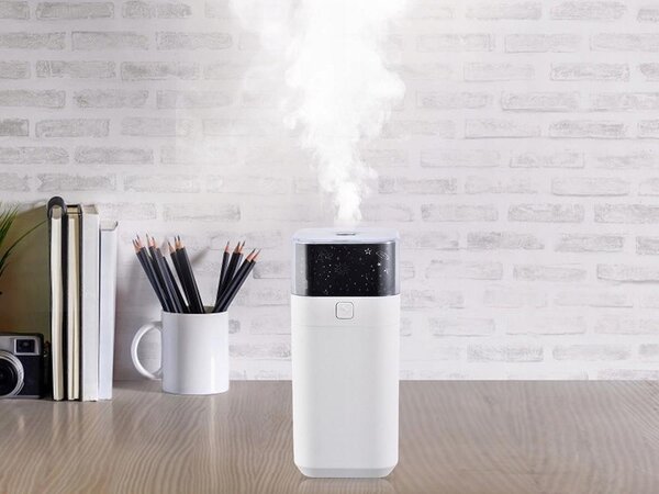 LED RGB aroma difuzor vlažilec zraka in zvezdni projektor