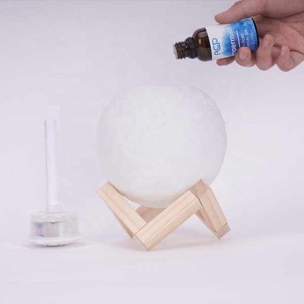 LED 3D luna vlažilec zraka difuzor 880ml touch