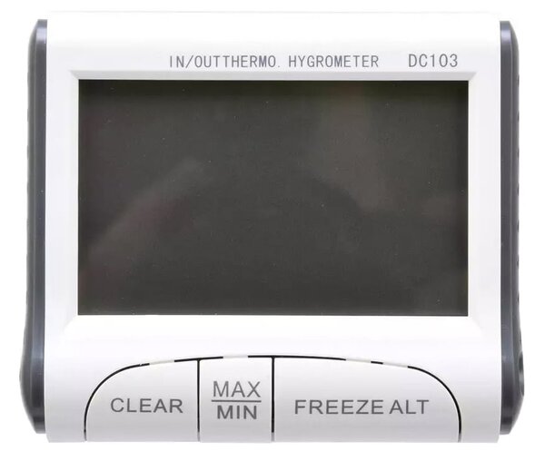 LCD brezžična vremenska postaja