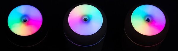 LED RGB vlažilec zraka difuzor 300ml USB 1