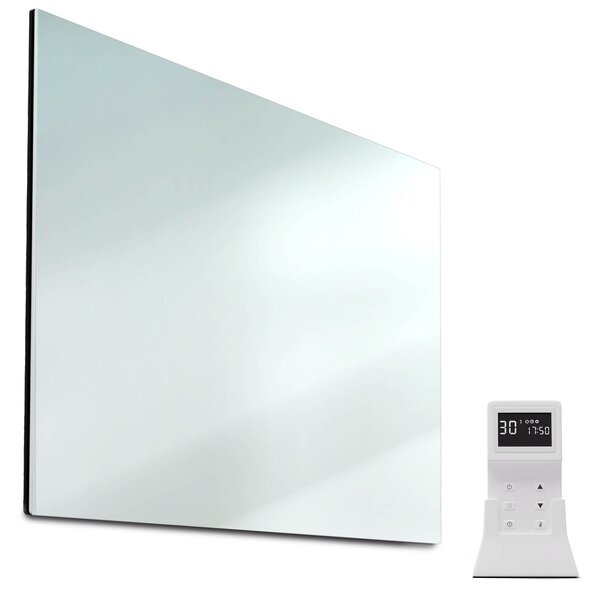 Klarstein Marvel Mirror 600, infrardeči grelnik, 600 W, tedenski časovnik, ogledalo