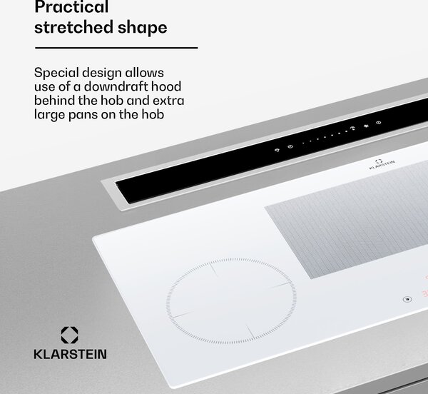 Klarstein Delicatessa 90 Slim Hybrid indukcijska kuhalna plošča