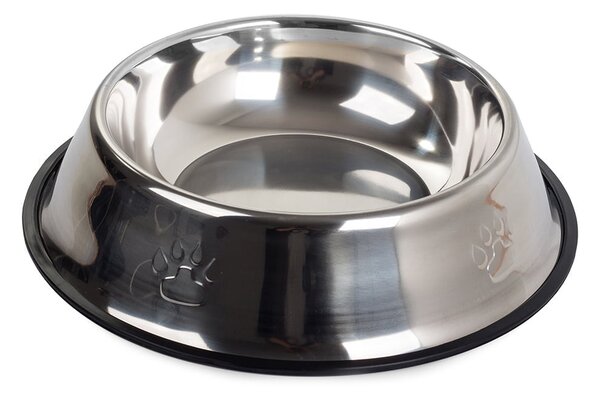 Inox kovinska skleda za mačke in pse 1,3L