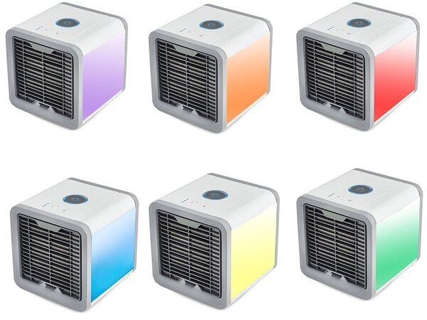 LED prenosna klimatska naprava arktični zračni hladilnik 3v1