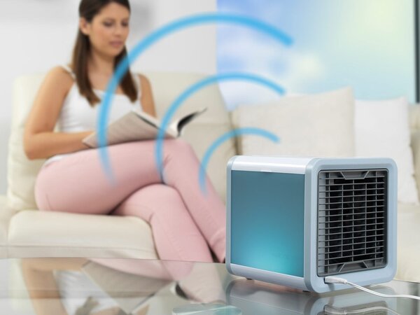 LED prenosna klimatska naprava arktični zračni hladilnik 3v1