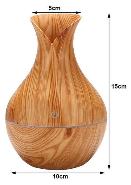LED RGB vlažilec zraka - difuzor aromaterapija 200ml